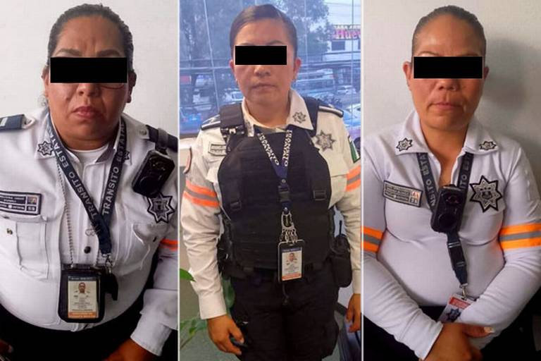 Arrestan en Neza a tres policías de Tránsito del Edomex acusadas de  extorsión - La Prensa | Noticias policiacas, locales, nacionales