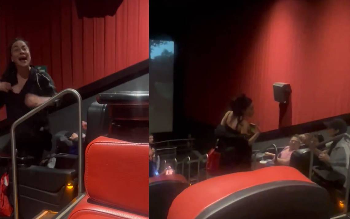 “Lady Cinemex”: woman makes homophobic comments in a movie theater