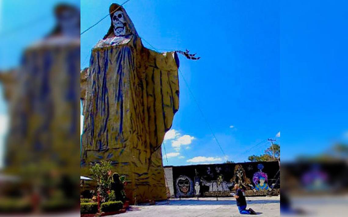 Fe en la Santa Muerte trasciende paredes de su templo en Tultitlán e  incluso fronteras - La Prensa | Noticias policiacas, locales, nacionales