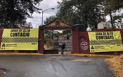 Tlalpan coloca señales de zonas de alto contagio por Covid-19 - La Prensa |  Noticias policiacas, locales, nacionales