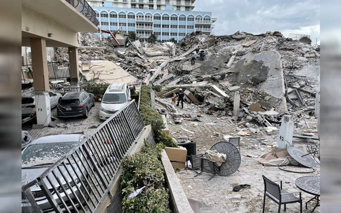 Derrumbe En Miami - Aseguran que hay muchos jóvenes entre los desaparecidos en ... - El derrumbe de un edificio de 12 pisos en una concurrida calle de miami beach sorprendió a los residentes del lugar la madrugada de este jueves.
