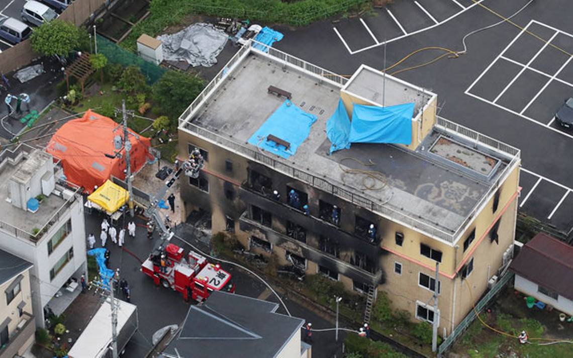 Al menos 33 muertos tras incendio en un estudio de animación en Kioto Japón Kyoto  Animation - La Prensa | Noticias policiacas, locales, nacionales
